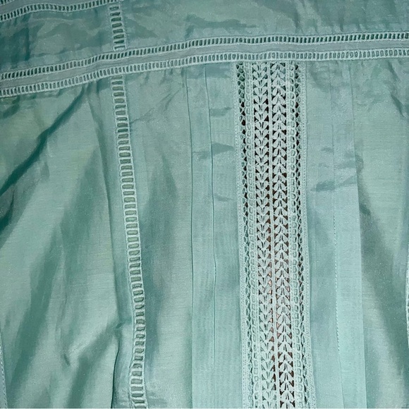 J. Crew Women's Mint Green Linen Silk Blend Dress size 2 new with tags - Picture 3 of 15